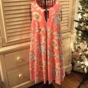 NWT Umgee Dress w/Pockets for Spring Sz Med